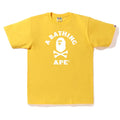 A BATHIONG APE APE CROSSBONE COLLEGE TEE