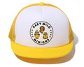 A BATHING APE BAPE KIDS BAPE x MINIONS MESH CAP