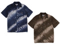 A BATHING APE APE HEAD ONE POINT TIE DYE SHIRT