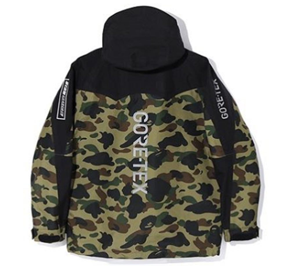 A BATHING APE GORE-TEX 1ST CAMO SNOWBOARD JACKET – happyjagabee store