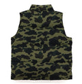 A BATHING APE 1ST CAMO REVERSIBLE DOWN VEST