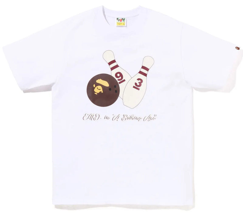 A BATHING APE BAPE x END. BOWLING TEE #1