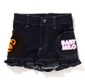 A BATHING APE BAPE KIDS BABY MILO POCKET FRILL SHORTS