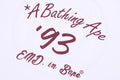 A BATHING APE BAPE x END. BOWLING TEE #2