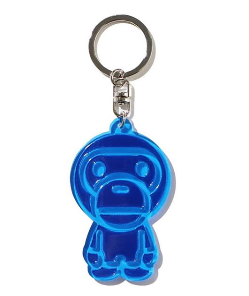 A BATHING APE BABY MILO REFLECTIVE KEYCHAIN - happyjagabee store