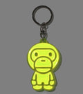 A BATHING APE BABY MILO REFLECTIVE KEYCHAIN - happyjagabee store