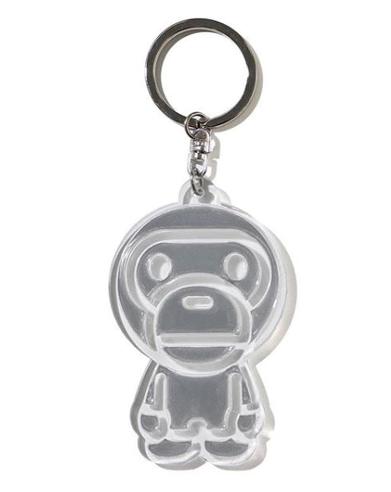 A BATHING APE BABY MILO REFLECTIVE KEYCHAIN - happyjagabee store