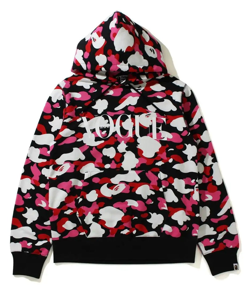 A BATHING APE VOGUE x BAPE PULLOVER HOODIE