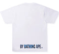 A BATHING APE SAND CAMO APE FACE TEE