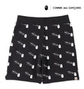 A BATHING APE × COMME des GARCONS CDG OSAKA BAPE SWEAT SHORTS