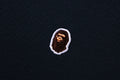 A BATHING APE Ladies' APE HEAD ONE POINT RIB TEE