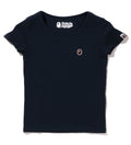 A BATHING APE Ladies' APE HEAD ONE POINT RIB TEE