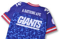 A BATHING APE BAPE X M&N NFL NEW YORK GIANTS LEGACY JERSEY