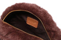 A BATHING APE Ladies' BABY MILO FUR SHOULDER BAG