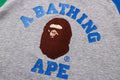 A BATHING APE BAPE KIDS COLLEGE RAGLAN TEE