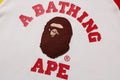 A BATHING APE BAPE KIDS COLLEGE RAGLAN TEE