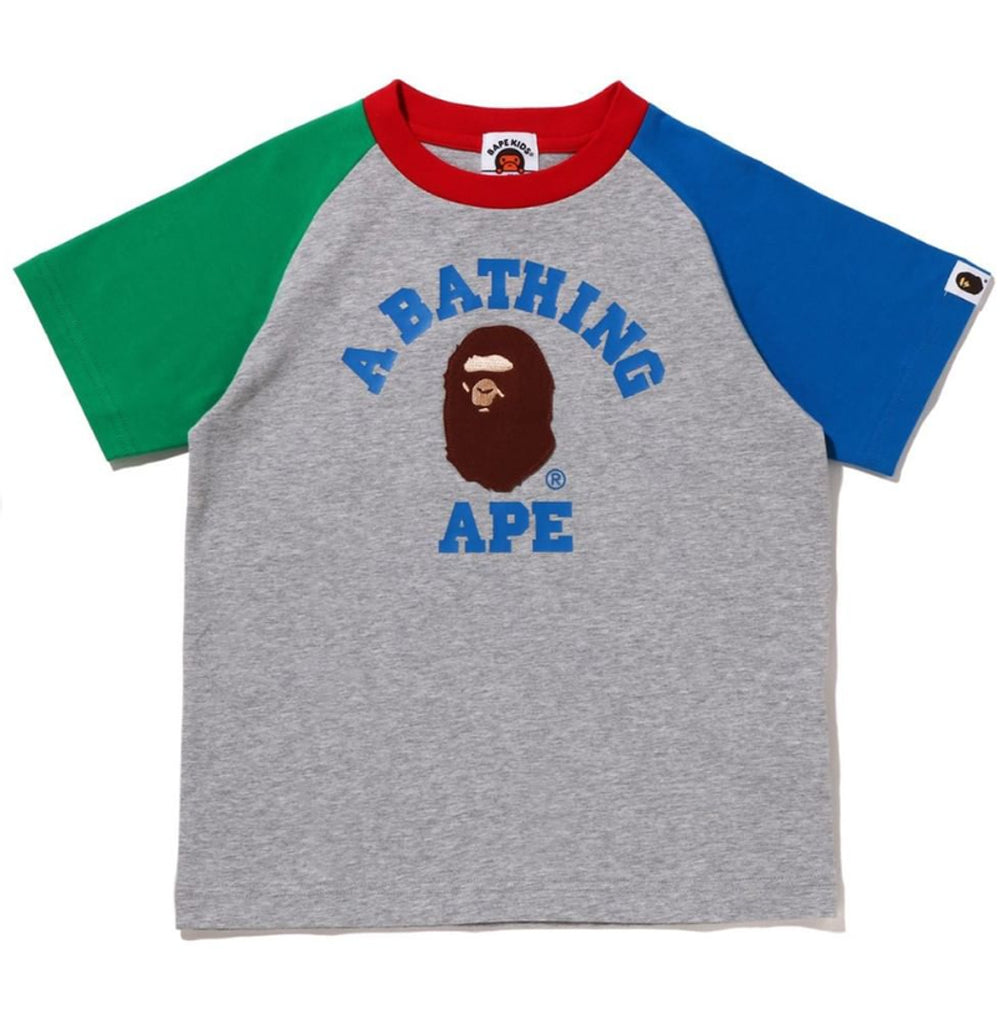 BAPE Kids XXV Ape Head Tee White