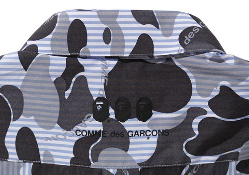 A BATHNIG APE × COMME des GARCONS CDG OSAKA x BAPE FOOTBALL SHIRT OSAKA  LIMITED