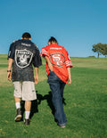 A BATHING APE BAPE X M&N NFL LOS ANGELES/OAKLAND RAIDERS LEGACY JERSEY