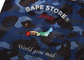 A BATHING APE COLOR CAMO SHOPPING BAG ( L )