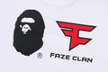 A BATHING APE BAPE x FAZE CLAN TEE