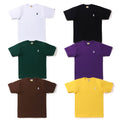 A BATHIONG APE COLOR APE CROSSBONE ONE POINT TEE