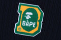 A BATHING APE BAPE KIDS APE HEAD B PATCH CABLE KNIT VEST ( KIDS & JUNIOR )