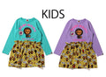 A BATHING APE BAPE KIDS BABY MILO SPEECH BALLOON LAYERED ONEPIECE