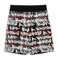 A BATHING APE BAPE GRAFFITI CHECK SWEAT SHORTS