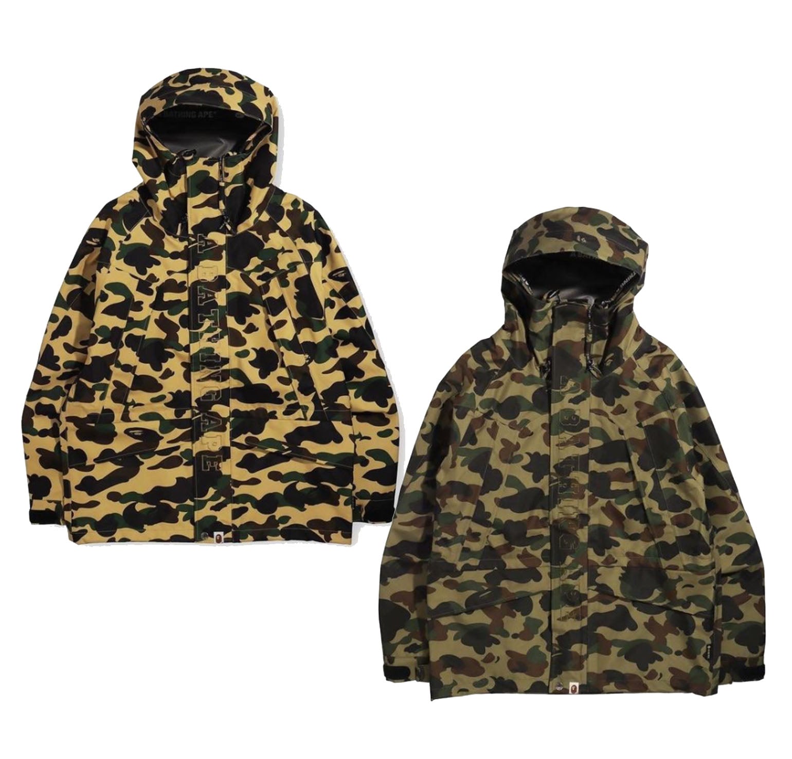 A BATHING APE GORE-TEX 1ST CAMO SNOWBOARD JACKET – happyjagabee store