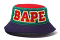 A BATHING APE BAPE KIDS BAPE COLOR BLOCK BUCKET HAT