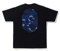 A BATHING APE COLOR CAMO BIG APE HEAD TEE