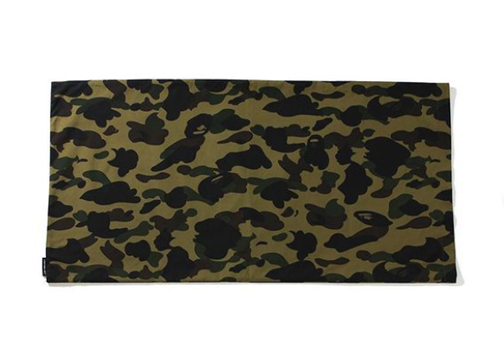 BAPE 1st Camo Large Pillow Case Yellow