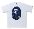 A BATHING APE COLOR CAMO BIG APE HEAD TEE