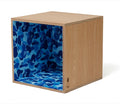 A BATHING APE BAPE X FABRICK X KARIMOKU ABC CAMO SQUARE SHELF BAPE HOME BLUE