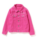 A BATHING APE BAPE KIDS CHAMPION COLOR TWILL JACKET