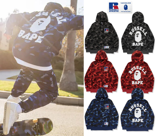 A BATHING APE × RUSSELL ATHLETIC – happyjagabee store