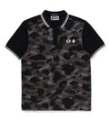A BATHING APE Fred Perry x BAPE COLOR CAMO POLO SHIRT