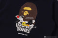 A BATHING APE BAPE KIDS LOONEY TUNES APE HEAD PULLOVER HOODIE