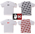 A BATHING APE BAPE × DC TEE