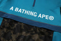 A BATHING APE 1ST CAMO POCKET RELAX DOUBLE KNIT HALF ZIP HOODIE