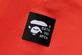 A BATHING APE 1ST CAMO POCKET RELAX DOUBLE KNIT HALF ZIP HOODIE