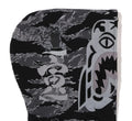 A BATHING APE TIGER CAMO TIGER RELAXED FULL ZIP HOODIE
