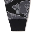 A BATHING APE TIGER CAMO TIGER RELAXED FULL ZIP HOODIE