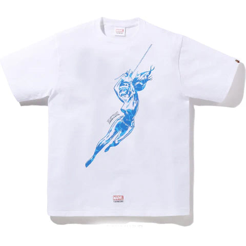 A BATHING APE BAPE x MARVEL BLACK WIDOW TEE