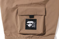A BATHING APE MULTI POCKET DETACHABLE WIDE FIT PANTS