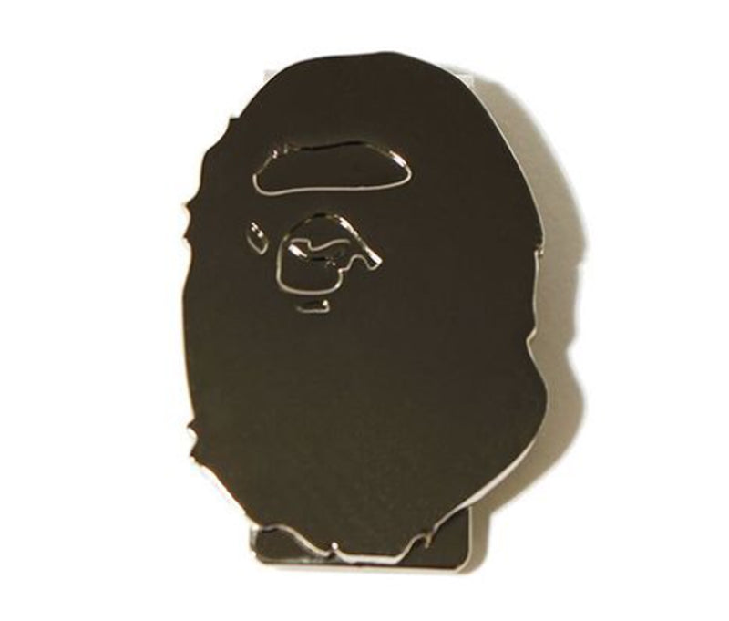 A BATHING APE APE HEAD MONEY CLIP