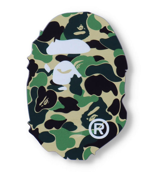 A BATHING APE ABC CAMO APE HEAD WIRELESS CHARGER