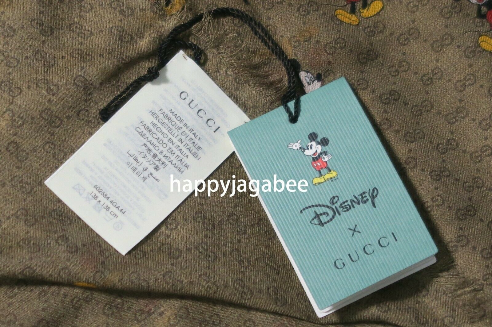Gucci x Disney Mickey Mouse Shawl – happyjagabee store