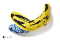 A BATHING APE BAPE x MEDICOM TOY x Andy Warhol  ABC CAMO BANANA CUSHION (L)